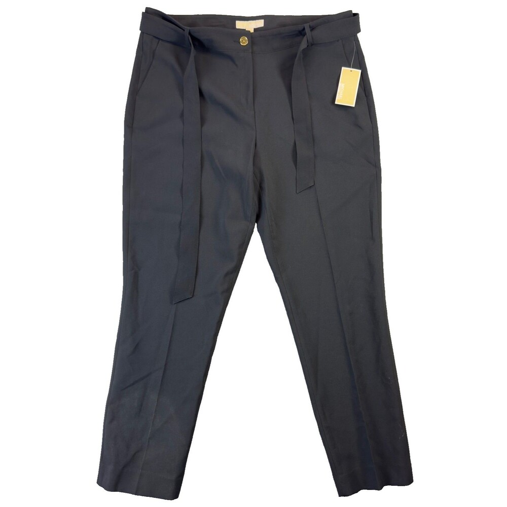 Michael Kors Dress Pants Womens 16 Black Slacks Career Office Interview Outfit